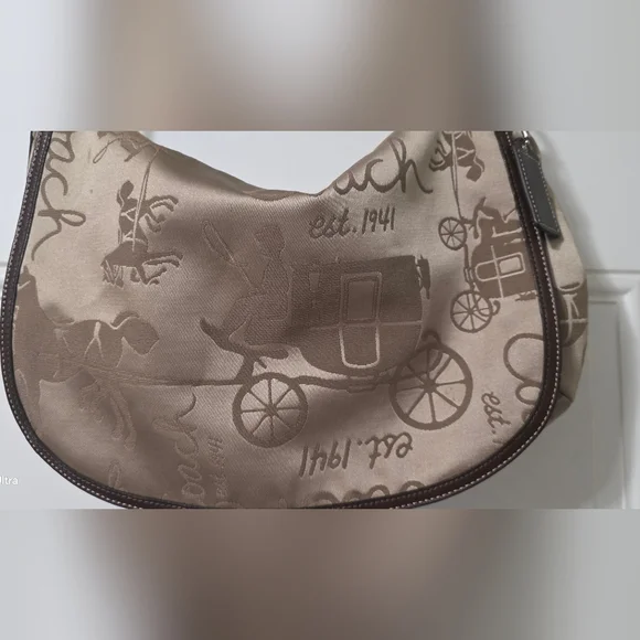 Coach Ashley Horse 'N Carriage Shoulder Bag - Picture 2 of 12